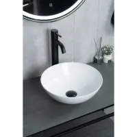 Раковина-чаша GID 9081W 36x36 см, накладная, белый