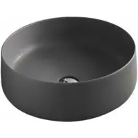 Раковина-чаша Artceram Cognac COL001 15 34 42x42 см, накладная, оливково-серый