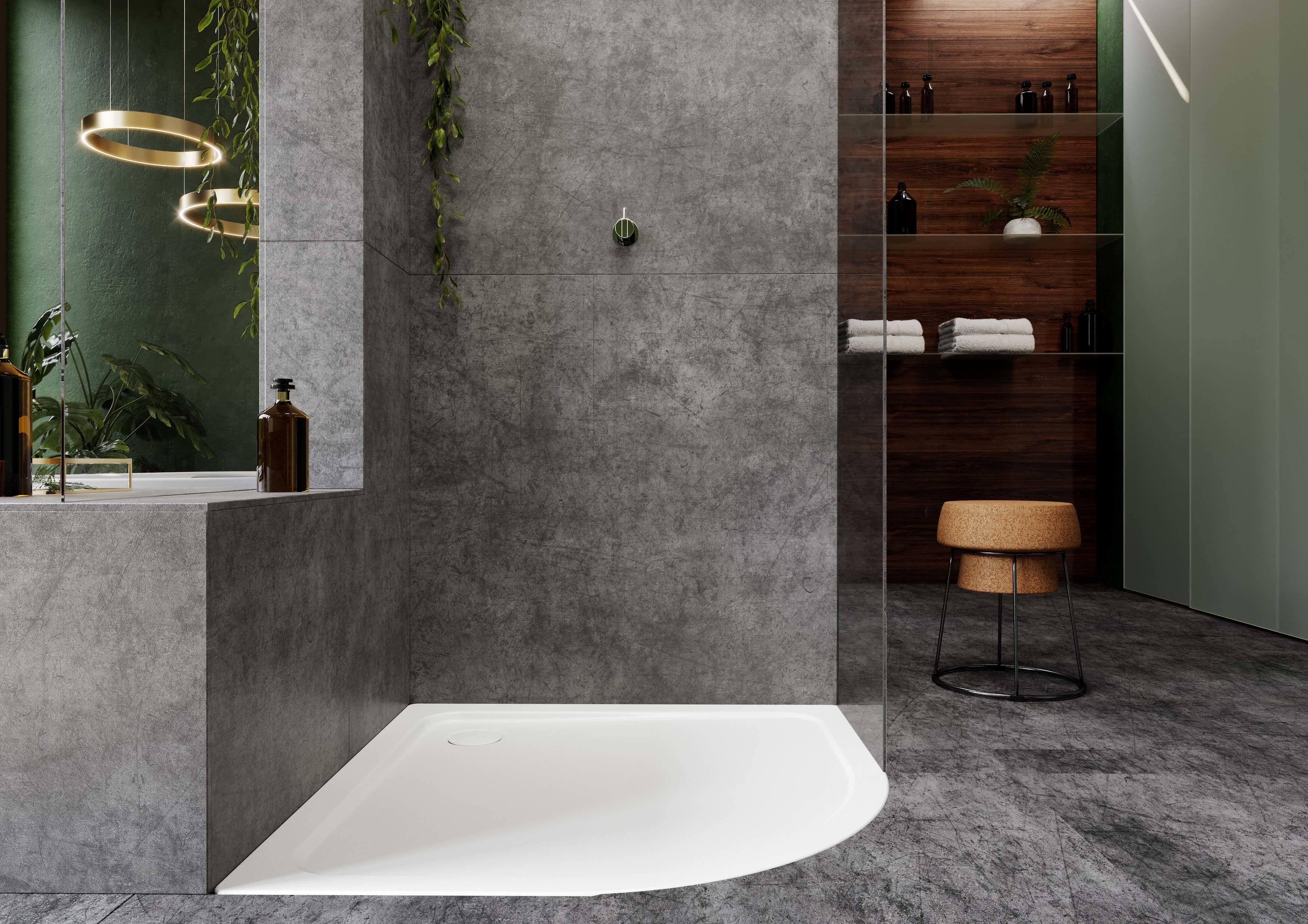 Душевой поддон Kaldewei Arrondo 870-1 EC 90x90 4600 0001 3713 арктический белый матовый