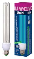 Лампа бактерицидная Uniel E27 25Вт K UL-00007271