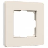 Рамка на 1 пост Werkel Split (айвори/белый soft-touch) W0013066