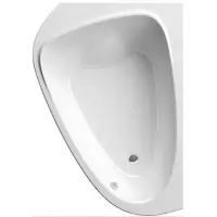 Акриловая асимметричная ванна LoveStory II PU Plus L белая Ravak C771000000