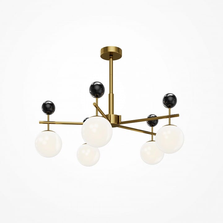 Люстра на штанге Maytoni Музео MOD436PL-05BS