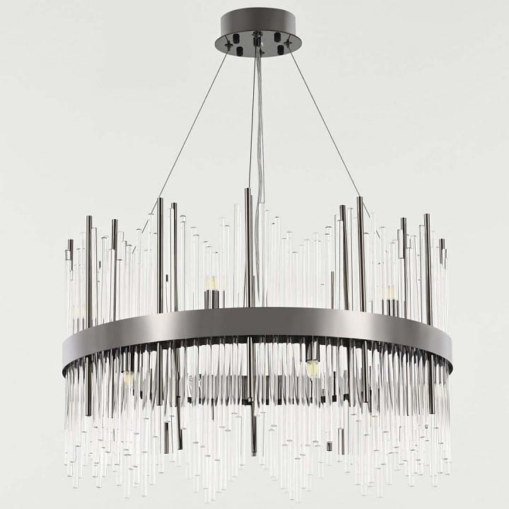 Подвесная люстра Arte Milano Бари 430110.600.12.G9.A2 BK
