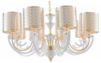 Подвесная люстра Arte Milano Florentia-8857 308857/8 Wh/Gd