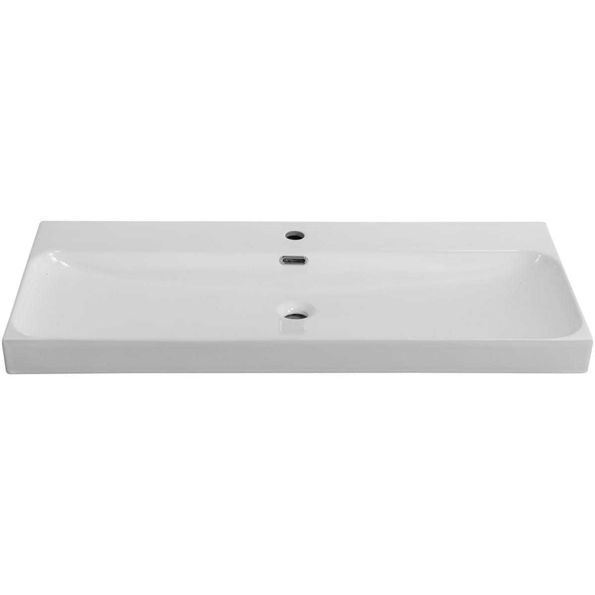 Раковина BelBagno Marino BB-8078-100 101x46 см, накладная, белый