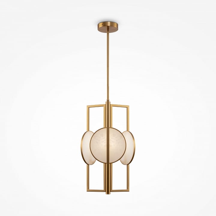 Люстра на штанге Maytoni Мармо MOD099PL-03G