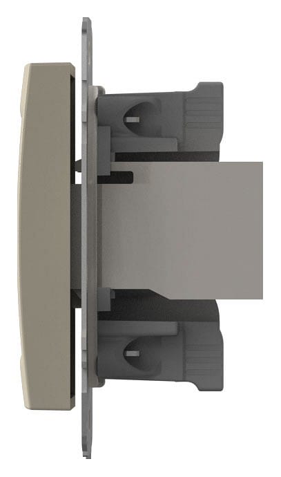 Розетка двойная Ethernet RJ-45 без рамки Elbi Eleсtriс Zena Vega 609-010300-248