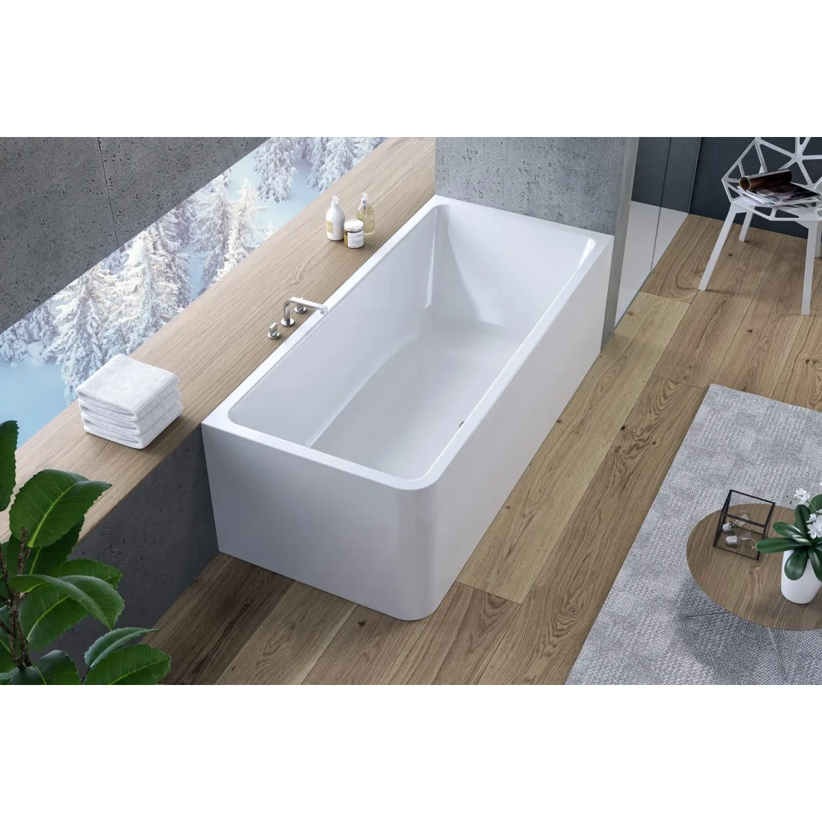 Акриловая ванна Kolpa-San Elektra SP 513500 175x75 см L, белый