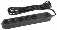 Удлинитель с выключателем Эра  USF-5es-1.5m-USB-B