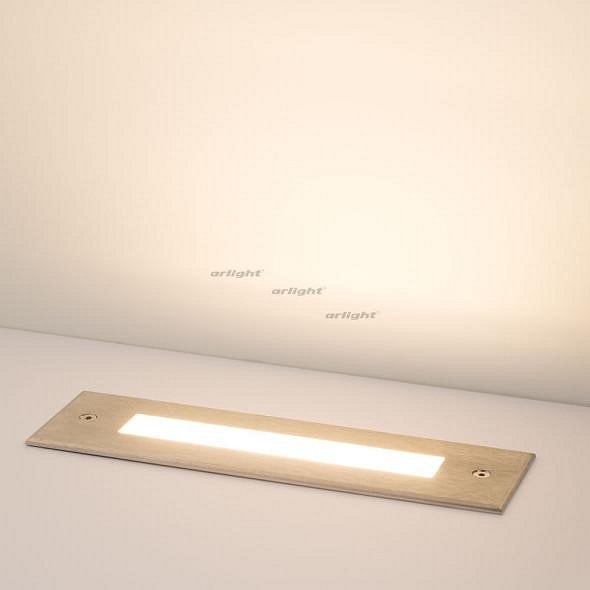 Встраиваемый в дорогу светильник Arlight LTD-LINE-TILT-S210-8W Warm3000 (SL 120 deg 230V) 024944