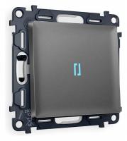 Выключатель проходной одноклавишный с подсветкой Ambrella Volt Quant MA652040