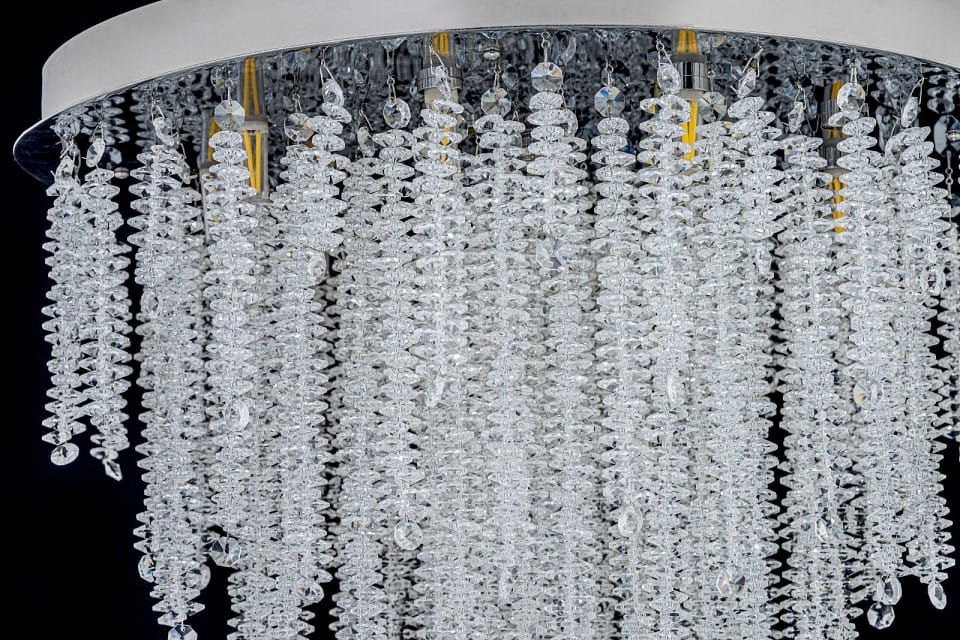 Люстра на штанге Arti Lampadari Flusso Nickel Flusso H 1.4.55.105 N