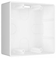 Короб накладной для силовой розетки Werkel белый W1199201