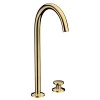 Смеситель для раковины Axor One 48060990 шлифованное золото