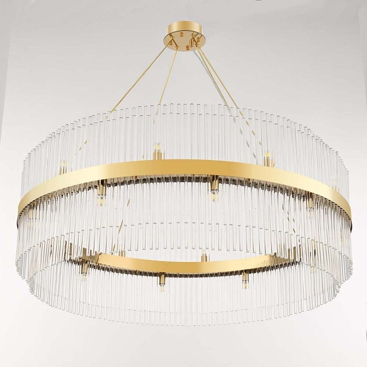 Подвесная люстра Arte Milano Бари 430110.1000.20.G9.C1 GD