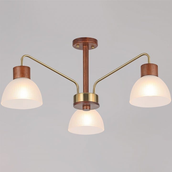 Люстра на штанге ILLUMICO  IL0286-3C-79 BR