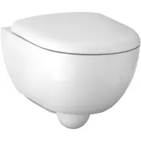 Унитаз подвесной Geberit Renova Compact 500.803.00.1 безободковый, с сиденьем микролифт, белый