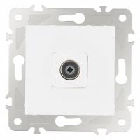 ТВ-розетка без рамки Arte Milano am-203 203.43-1.white
