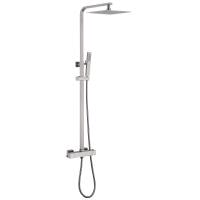 Душевая стойка Abber Daheim AF8260SPL с термостатом сатин