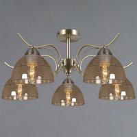 Люстра на штанге ILLUMICO AREZZO IL0733-5CSQ-25 AB AREZZO