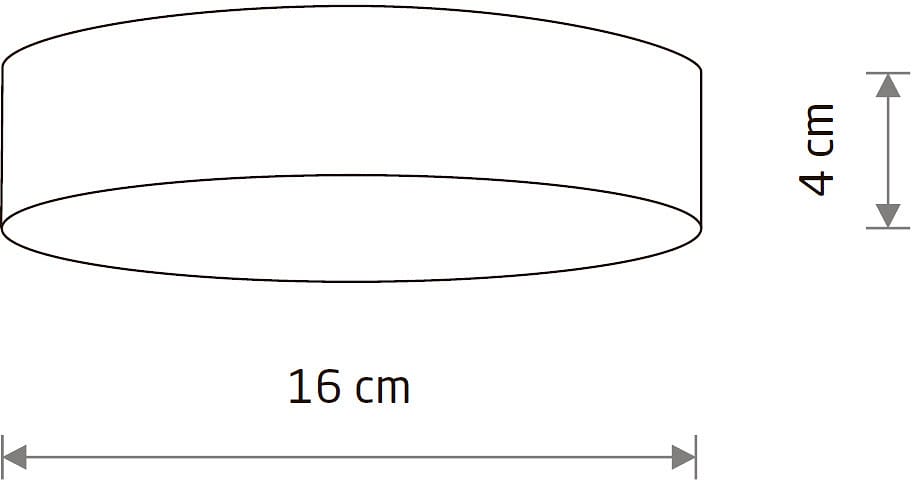 Накладной светильник Nowodvorski Lid Round Led 10416