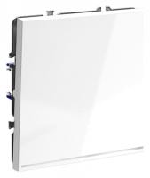 Выключатель одноклавишный с подсветкой без рамки Voltum S70 VLS010201