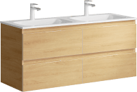 Тумба под раковину Aqwella Accent 120 ACC0112DZ дуб золотой