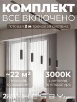 Комплект трековый Hesby Lighting Skylite №12 HSBL_kompl_S012_VI2B3K