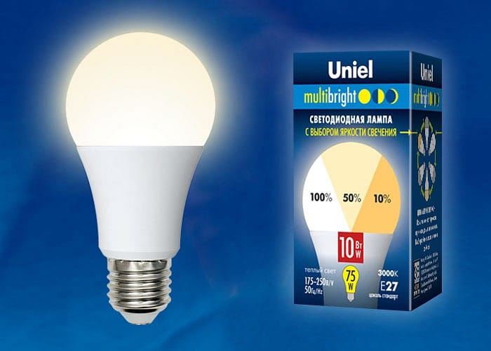 Лампа светодиодная Uniel MB PLM11WH E27 10Вт 3000K UL-00002371