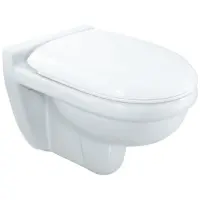 Унитаз подвесной Jaquar Continental CNS-WHT-959SPP с сиденьем микролифт, белый