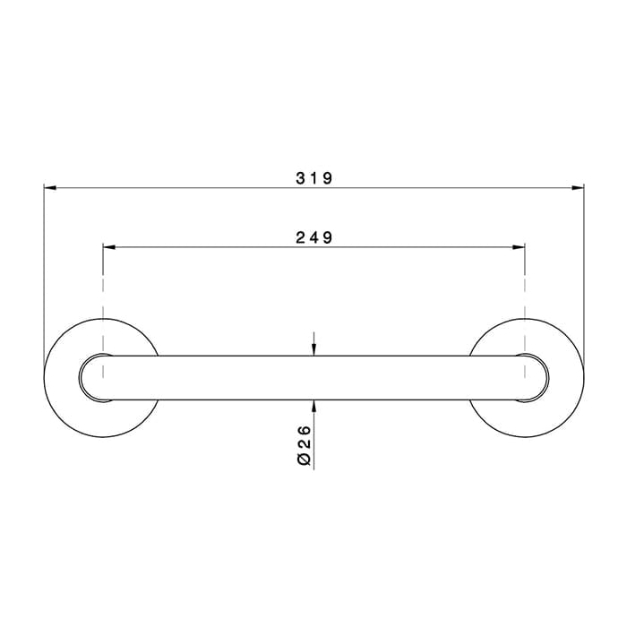 Поручень Nicolazzi Accessori Classica 61 5547SGF золото