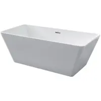 Акриловая ванна Kerasan Ego 743101 160x70 см, отдельностоящая, белый