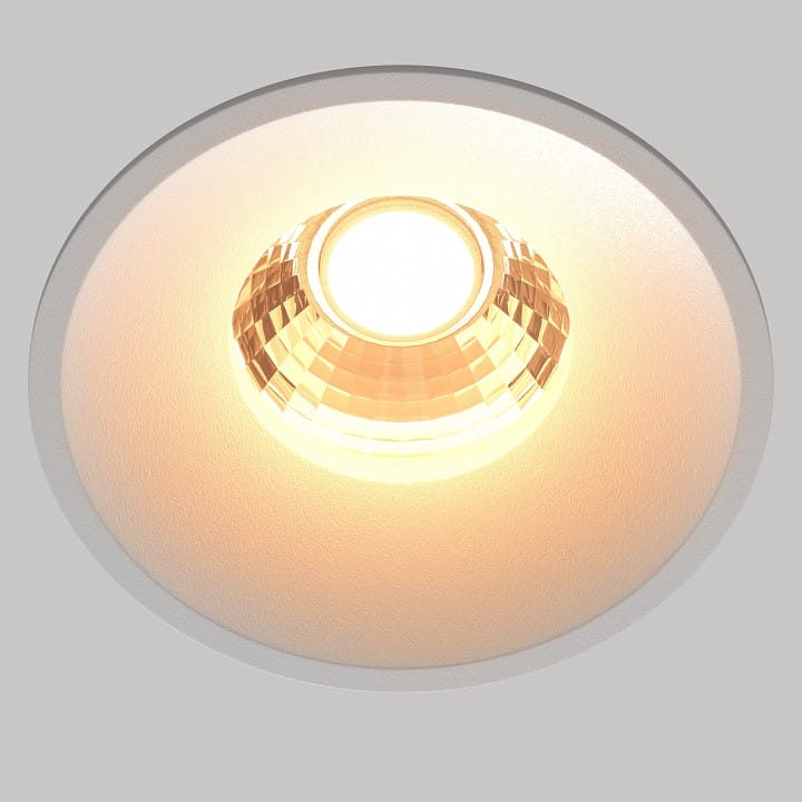 Встраиваемый светильник Maytoni Technical Раунд DL058-12W2.7K-W