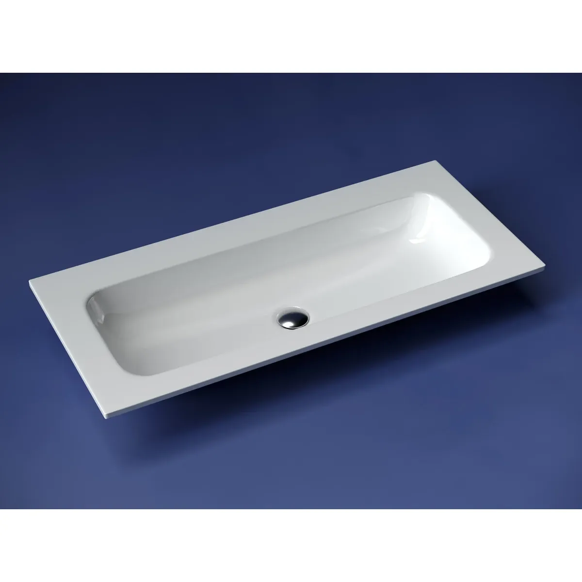 Раковина Ceramica Nova Grace CN7013wx 101x45,7 см, накладная, белый