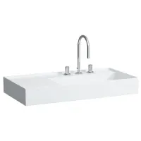 Раковина-чаша с полочкой слева 90 см Laufen Kartell by Laufen 8.1033.9.000.104.1