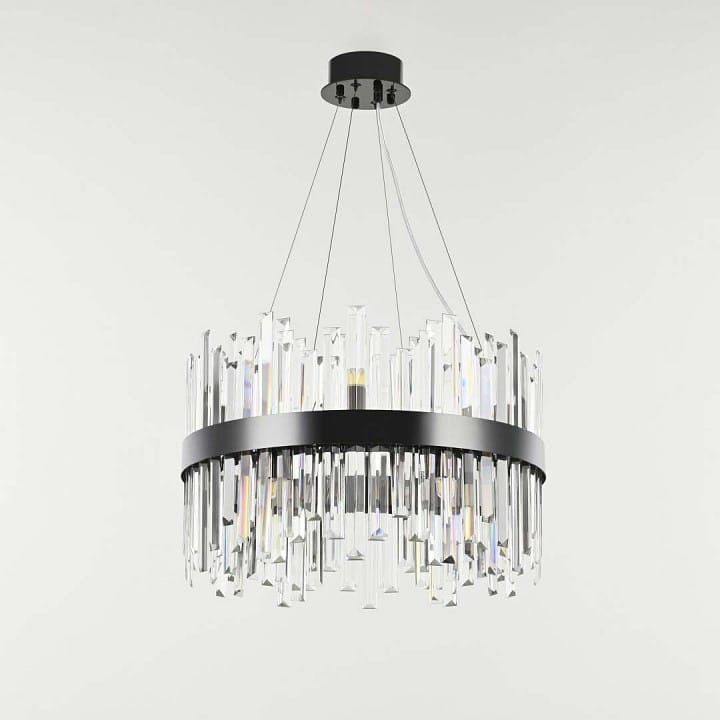 Подвесная люстра Arte Milano Белладжо 440110.460.12.G9.A1 BK