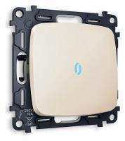 Выключатель одноклавишный с подсветкой без рамки Ambrella Volt Quant MO302020