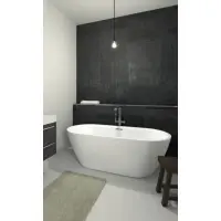 Акриловая ванна Riho Inspire FS B085001005 180x80 см, отдельностоящая, белый