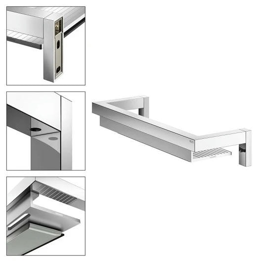 Полочка Keuco Edition 90 19159010000 со стеклоочистителем