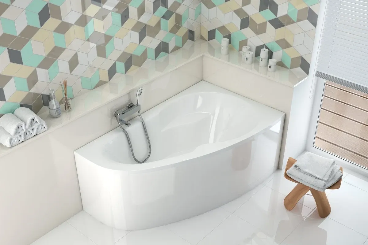 Акриловая ванна 150x95 см правая Excellent Newa Plus WAEX.NEP15WH