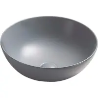 Раковина-чаша CeramaLux 104MHL-4 41,5x41,5 см, накладная, голубой матовый