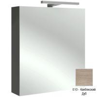 Зеркало-шкаф с подсветкой 60 см Jacob Delafon EB1362G-E10 квебекский дуб