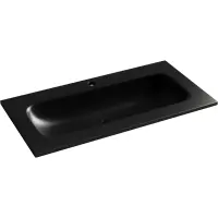 Раковина Ceramica Nova Grace CN7019MB 91x45,7 см, накладная, черный матовый