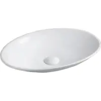 Раковина-чаша CeramaLux 9022 51x36 см, накладная, белый