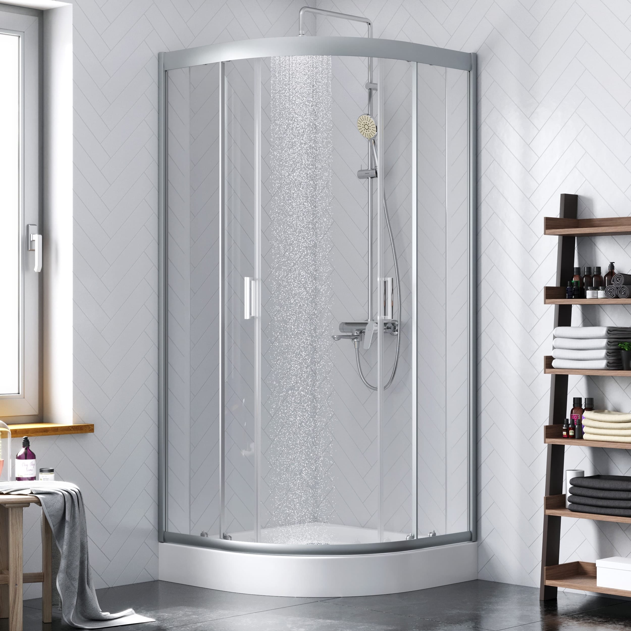 Душевой уголок Damixa Skyline DX35WG-301-090MT