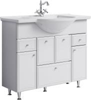 Тумба под раковину AQWELLA Barcelona-Lux 100 BA0110K белый