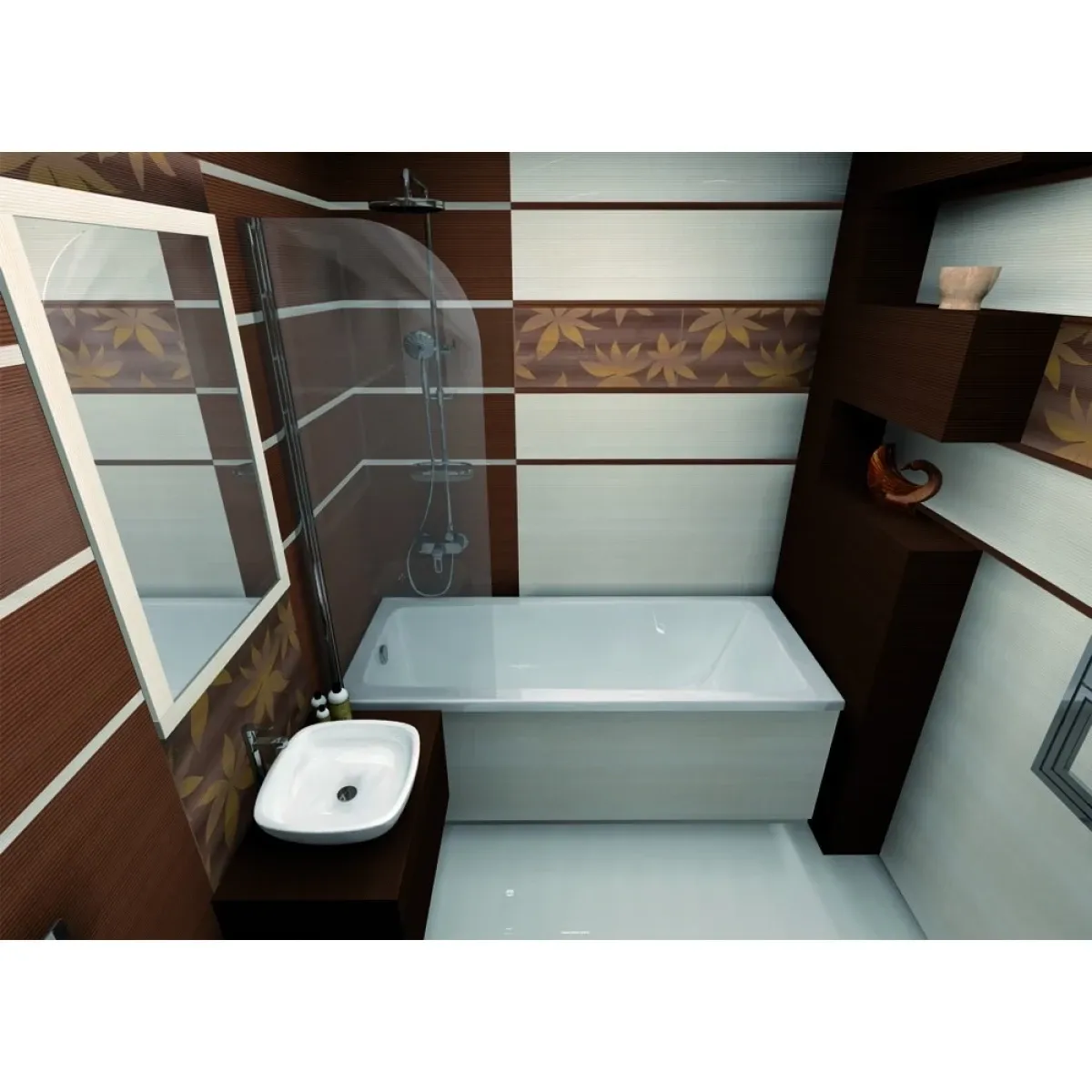 Акриловая ванна 170x70,5 см Excellent Ava WAEX.AVA.17WH