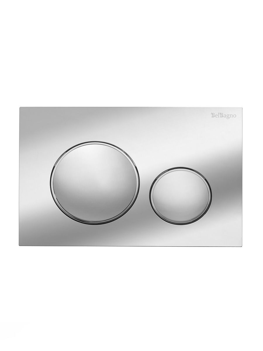 Кнопка смыва BelBagno BB-17C-CRM, хром