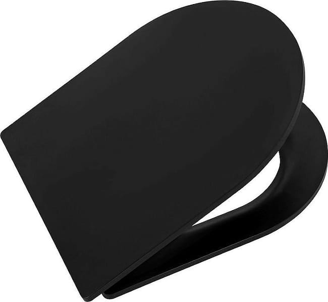 Крышка-сиденье BelBagno Colorato BB062SC-MB с микролифтом, черный (уцененный товар)